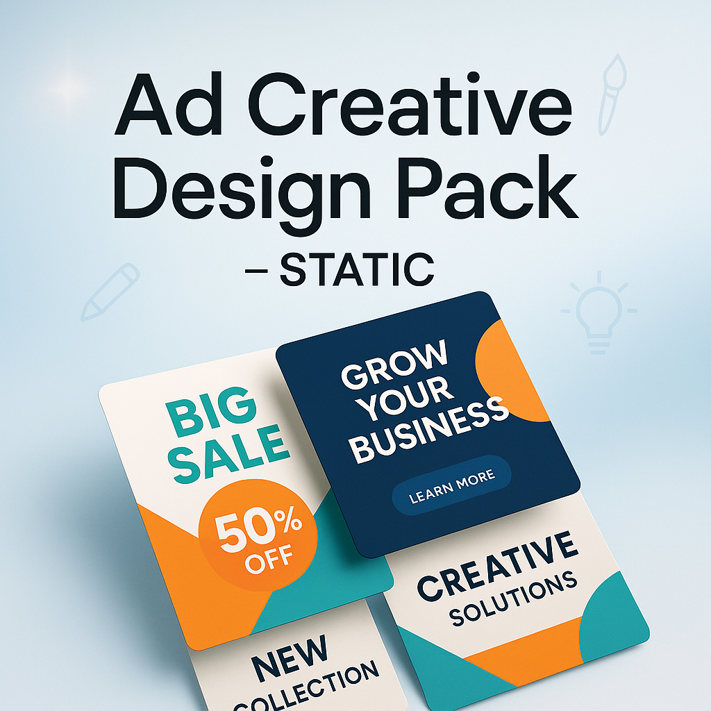 Ad Creative Design Pack – Static