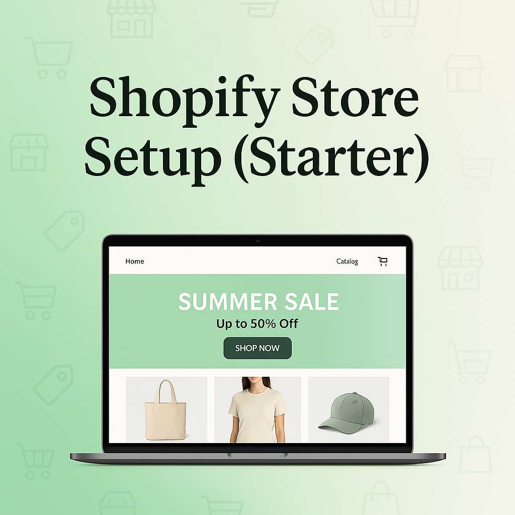 Shopify Store Setup